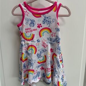 Paw Patrol 12M Multicolor Pawsitive Vibes Dog Tank Top Dress
